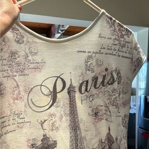 French T-shirt size L